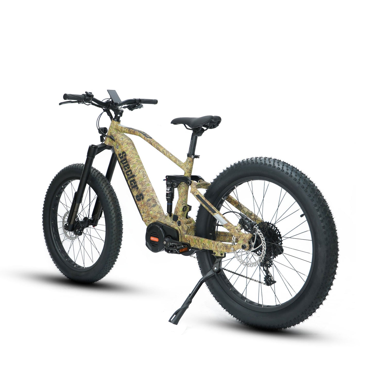 EUNORAU Specter-S E-Bike with Bafang G510(M620) Motor DNM Suspension Looking for an eBike that can take on any trail with maximum comfort and control? Look no further than the EUNORAU SPECTER-S 2023 Electric Bike, the ultimate eBike for rough and varied conditions.  The core of the Specter’s power is the Bafang G510(M620) motor, which is the flagship of Bafang’s lineup. With its mid-drive, 1000w, torque sensor, and 160 N.m torque, this motor has great balance, power, utility, and feels intuitive. 